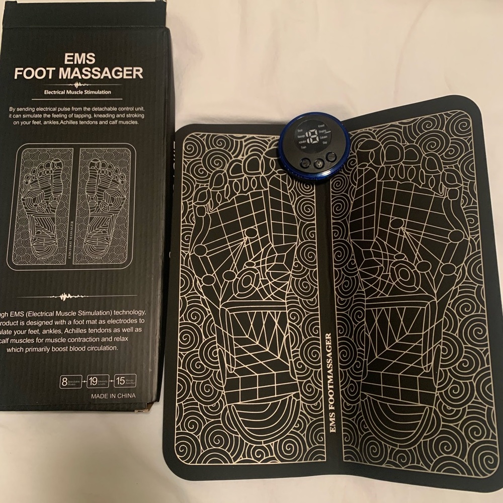 Ems Foot Massager Pad Massage Foot Acupoint Massage Pad For Home And Office